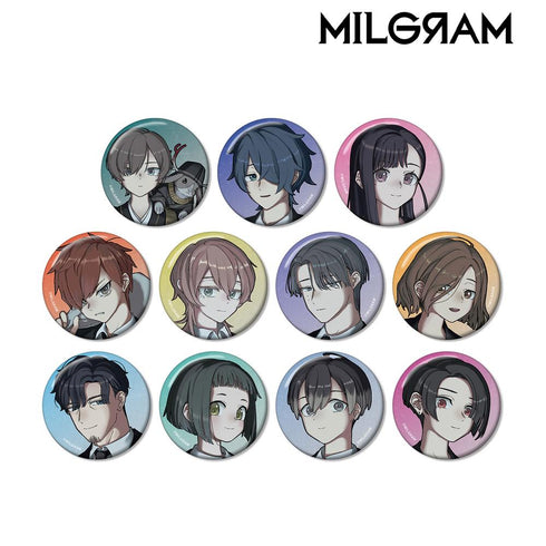 『MILGRAM -ミルグラム-』描き下ろし 4th Anniversary ver. トレーディング缶バッジ(単位/BOX)【202510再販】